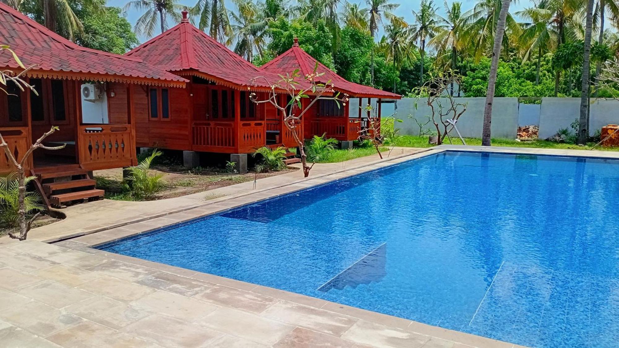 Welly Bungalow Джили Трауанган Екстериор снимка